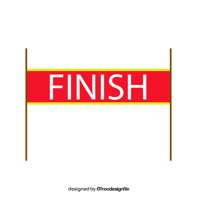 Finish clipart