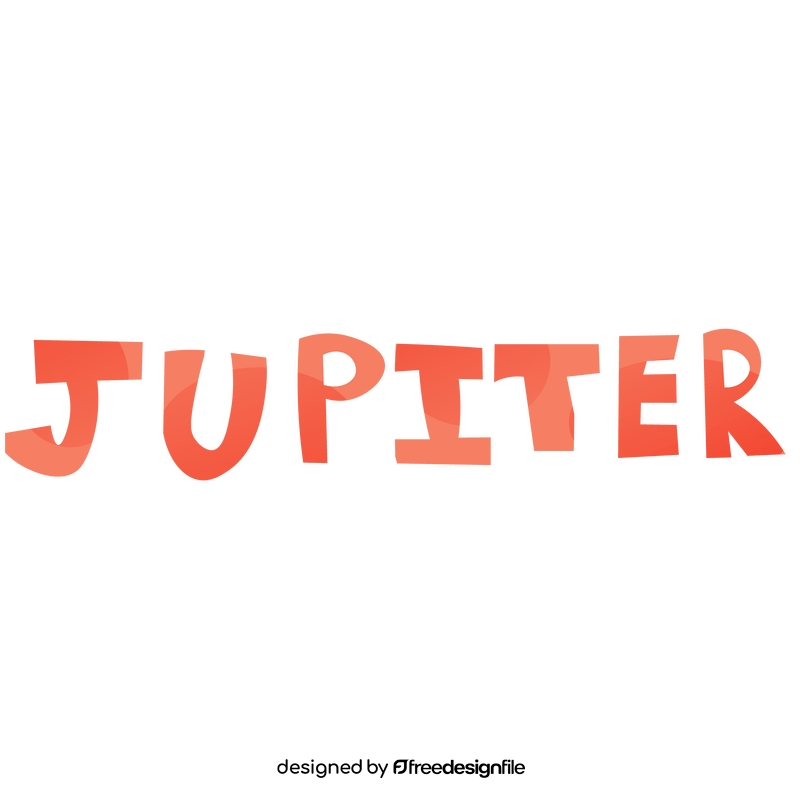 Jupiter logo clipart
