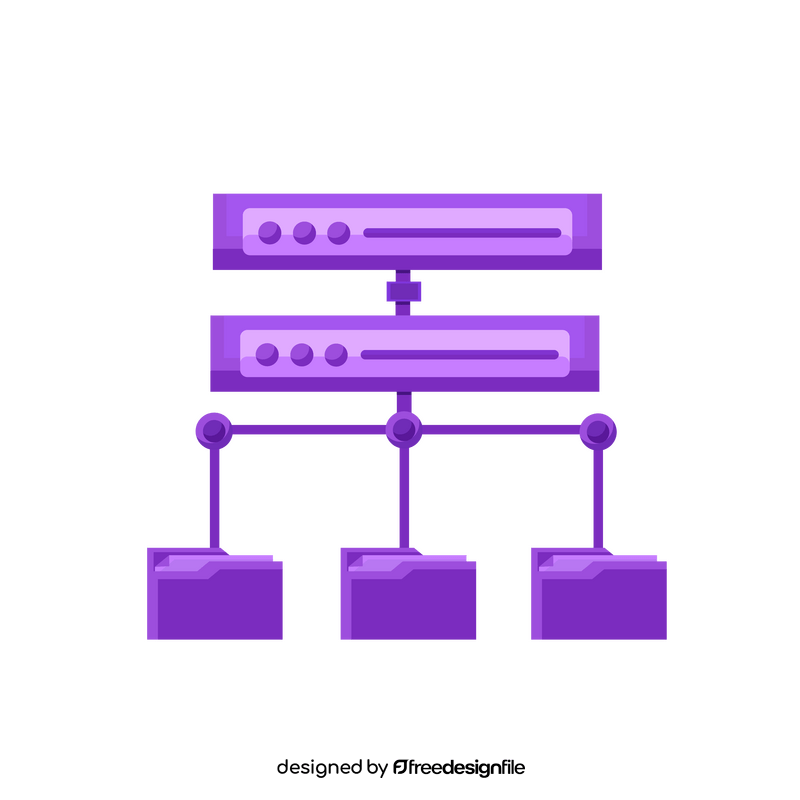 Big Data Structured Data clipart