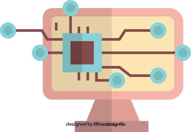 Cognitive Cloud Computing Technology clipart