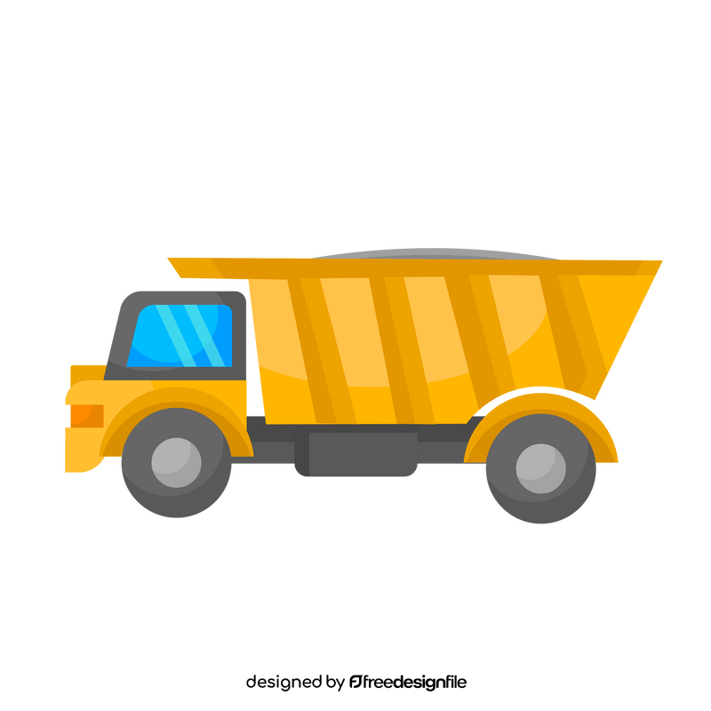 Construction Technology Dump Truck clipart