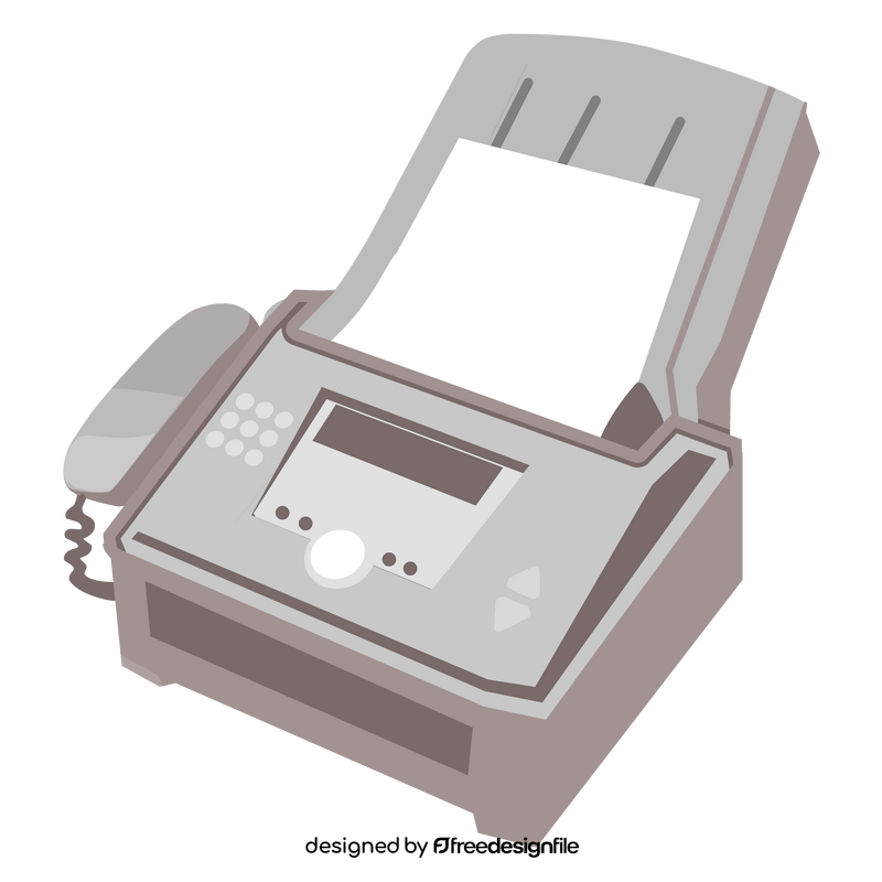 Fax clipart