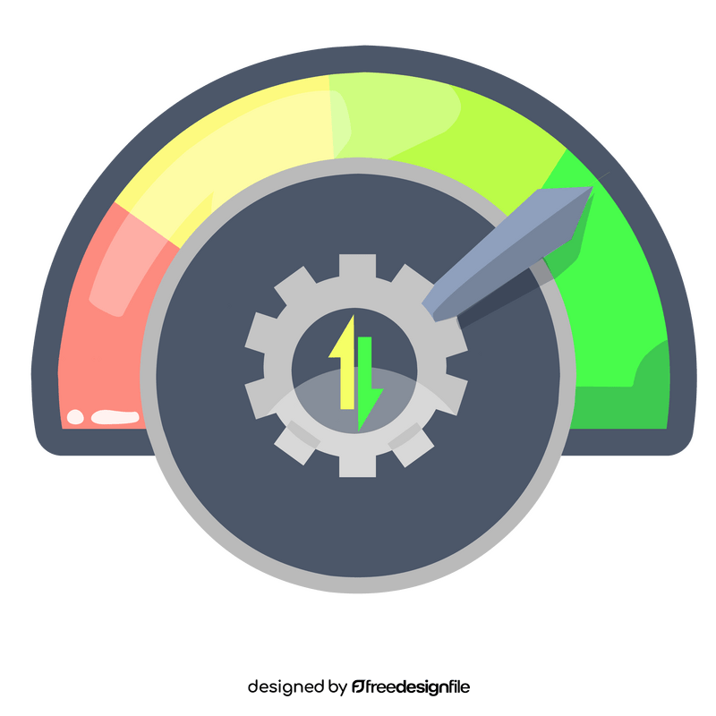 Bandwidth control icon clipart