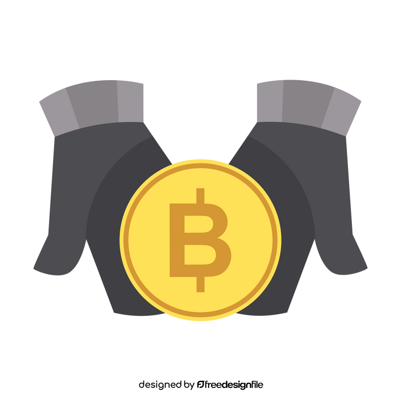 Fintech, blockchain, bitcoin, cryptocurrency, currency, ico, technology icon clipart