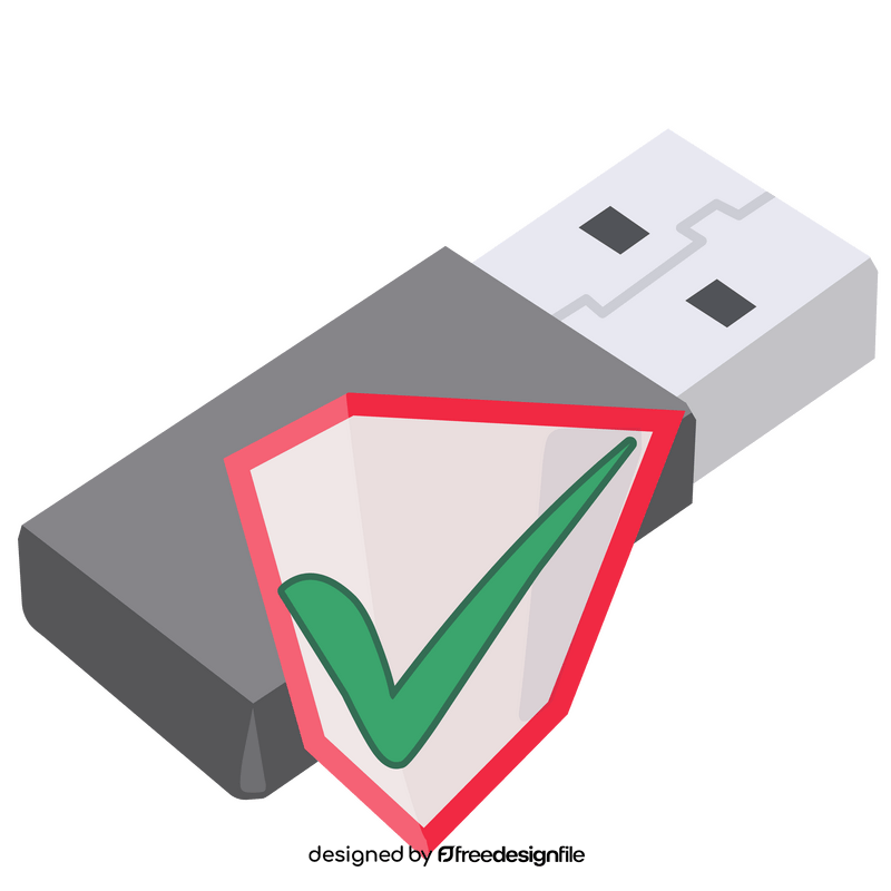 Usb guard icon clipart