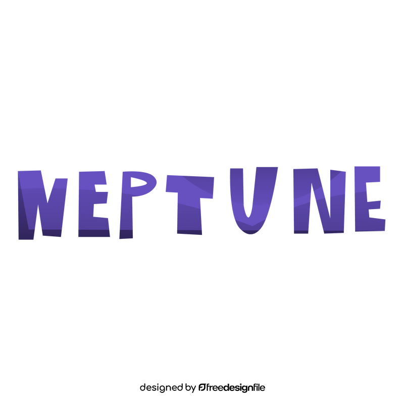 Free neptune logo clipart