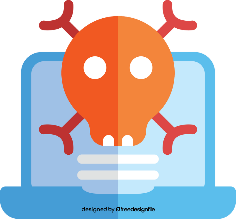 Malware icon clipart