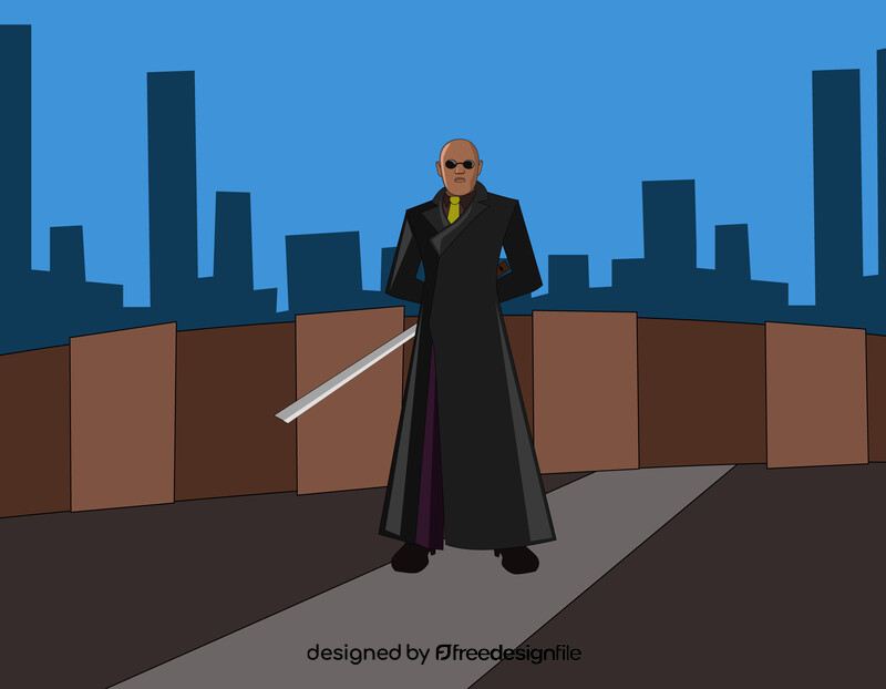 Matrix Morpheus vector