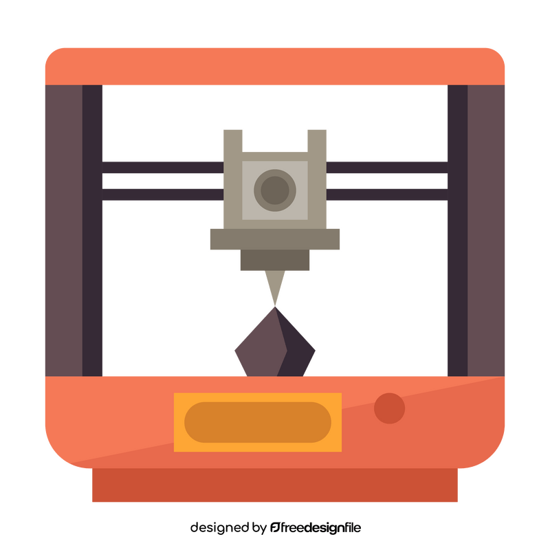 Production Technology 3D Printing clipart