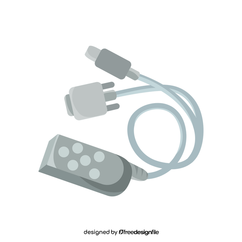 VR Virtual Reality USB adapter clipart