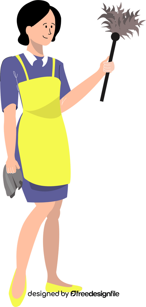 Housekeeper clipart