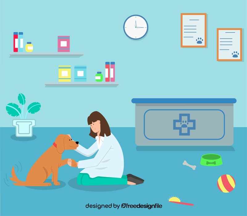 Veterinarian vector