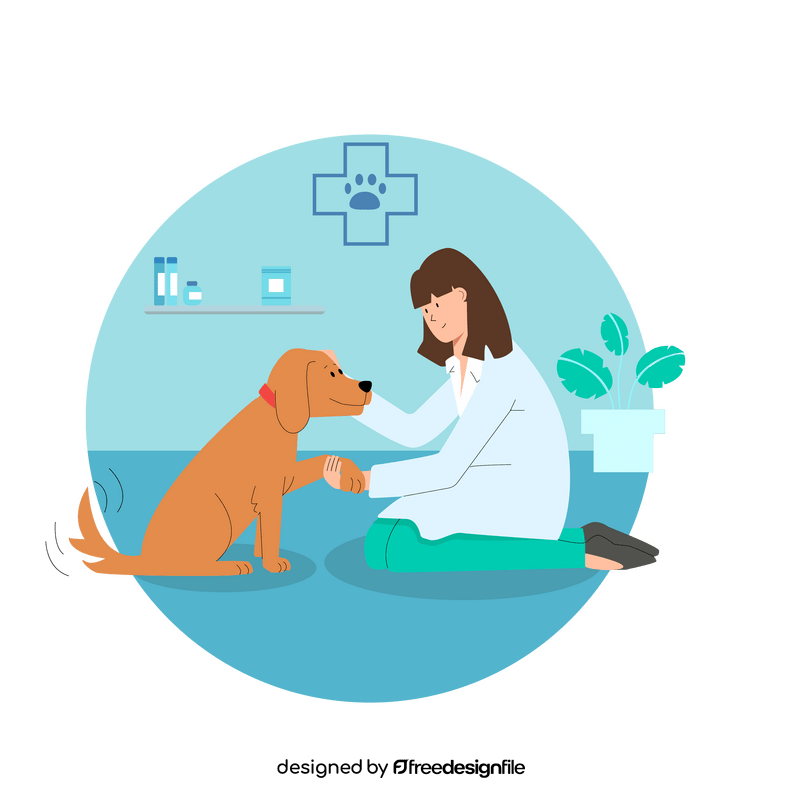 Veterinarian vector