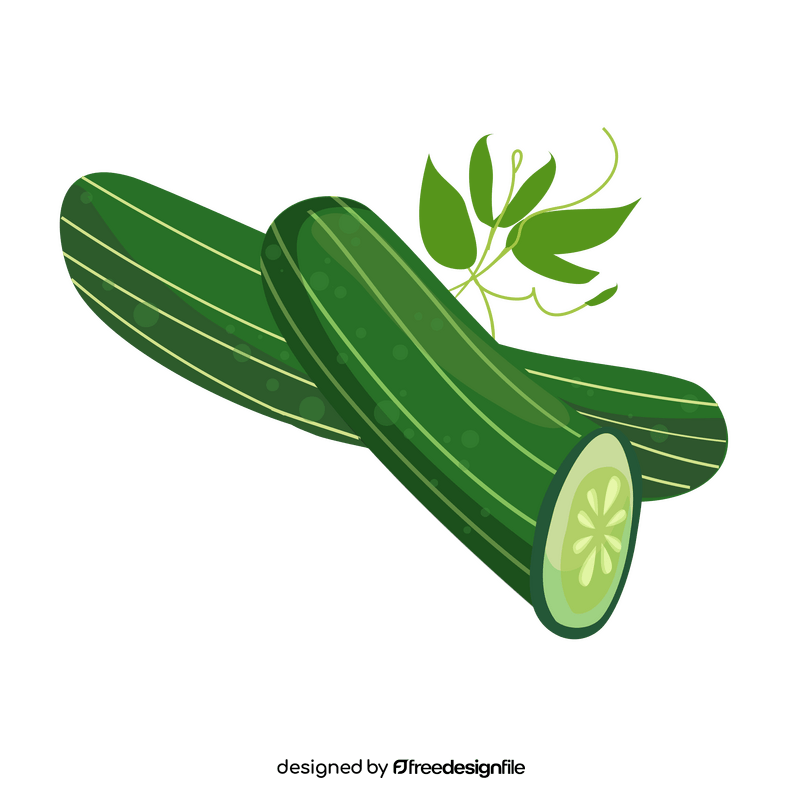 Cucumber clipart