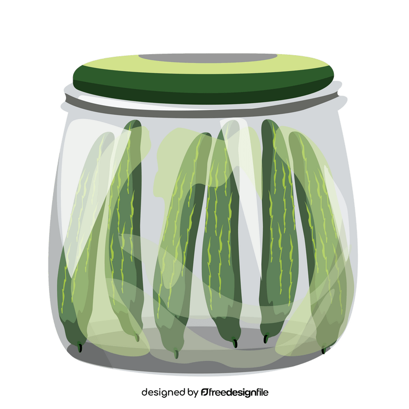 Cucumbers cartoon clipart