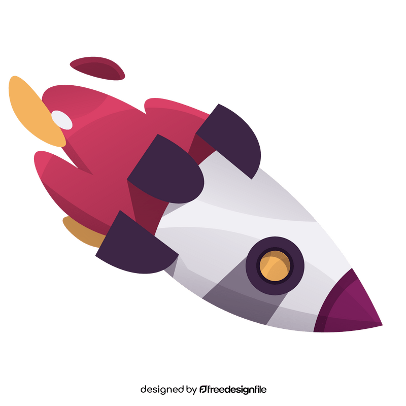 Free spaceship flying clipart