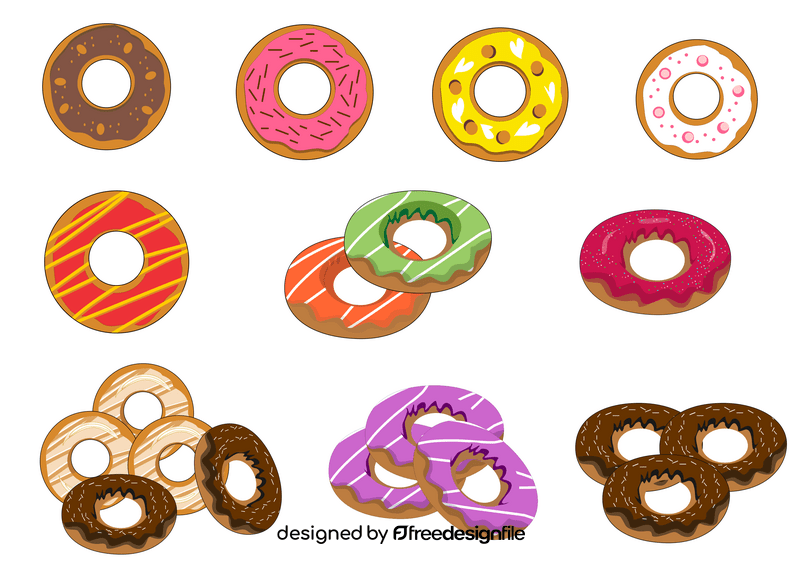 Donuts vector