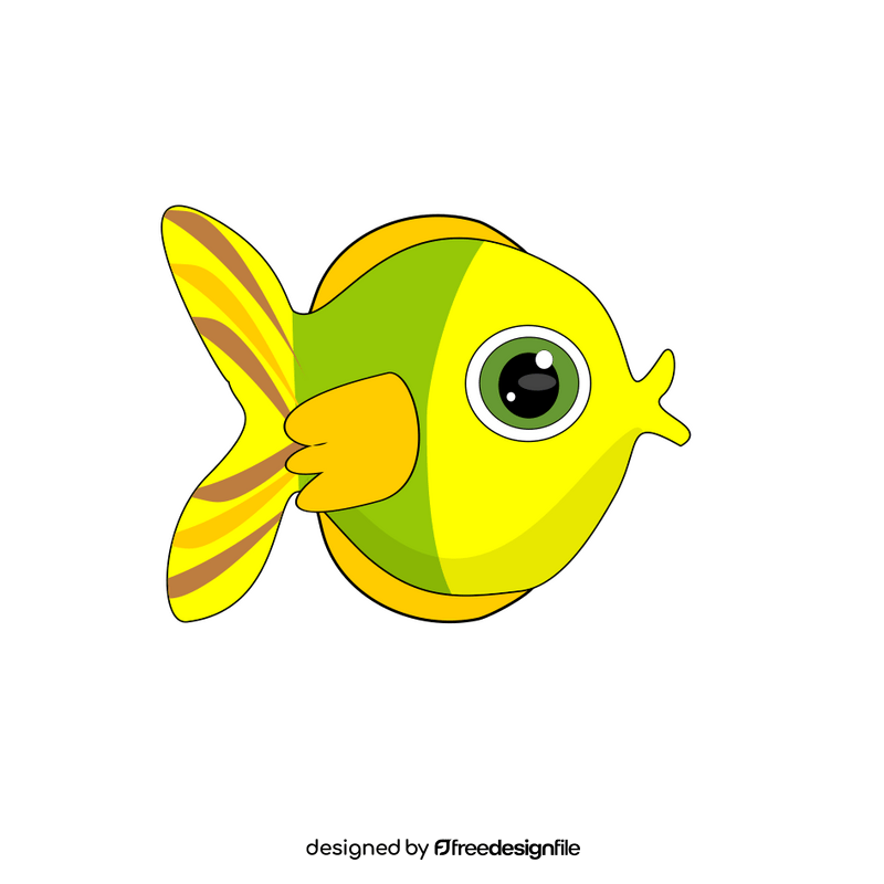 Cartoon fish clipart