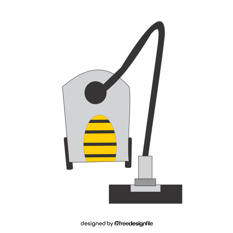 Vaccum cleaner cartoon clipart