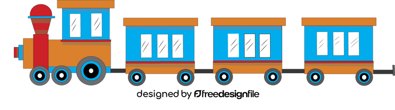 Train illustration clipart