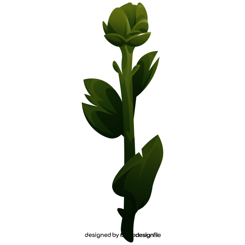 Artichoke plant clipart