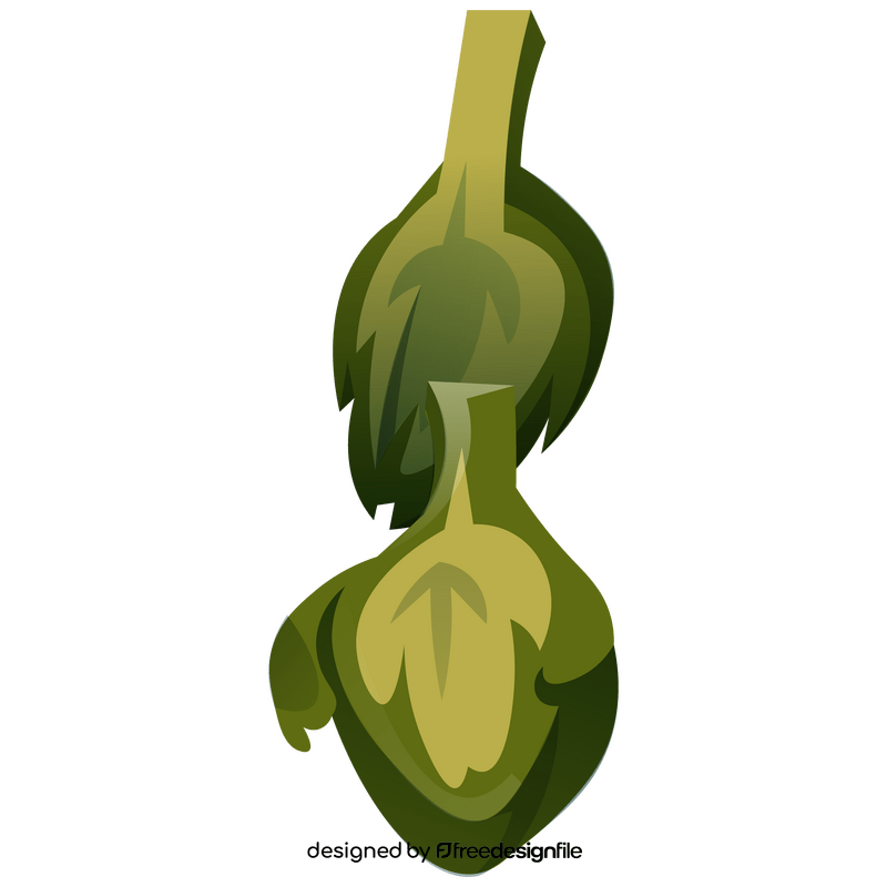 Free artichoke vegetable clipart