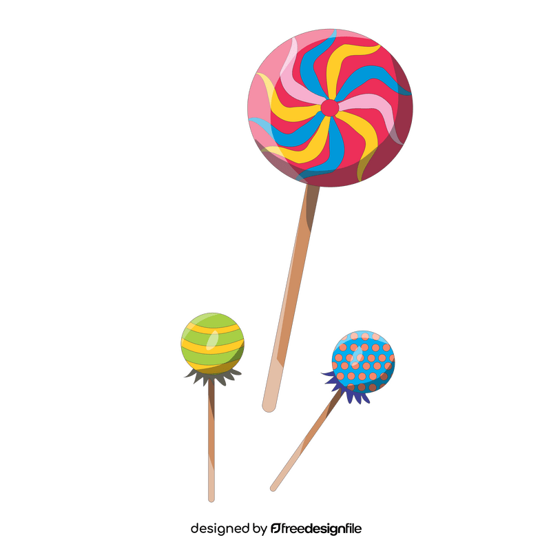 Free lollipopies clipart