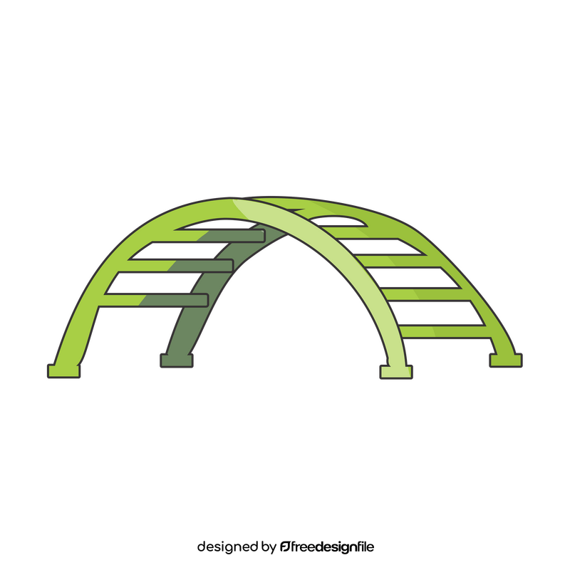 Climbing arch clipart