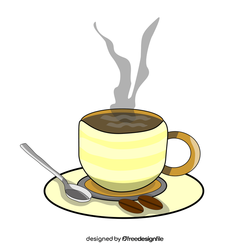 Free cup of coffee clipart