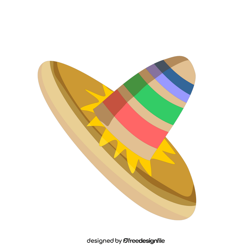 Mexican hat clipart