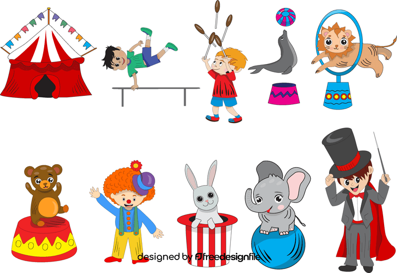 Circus vector