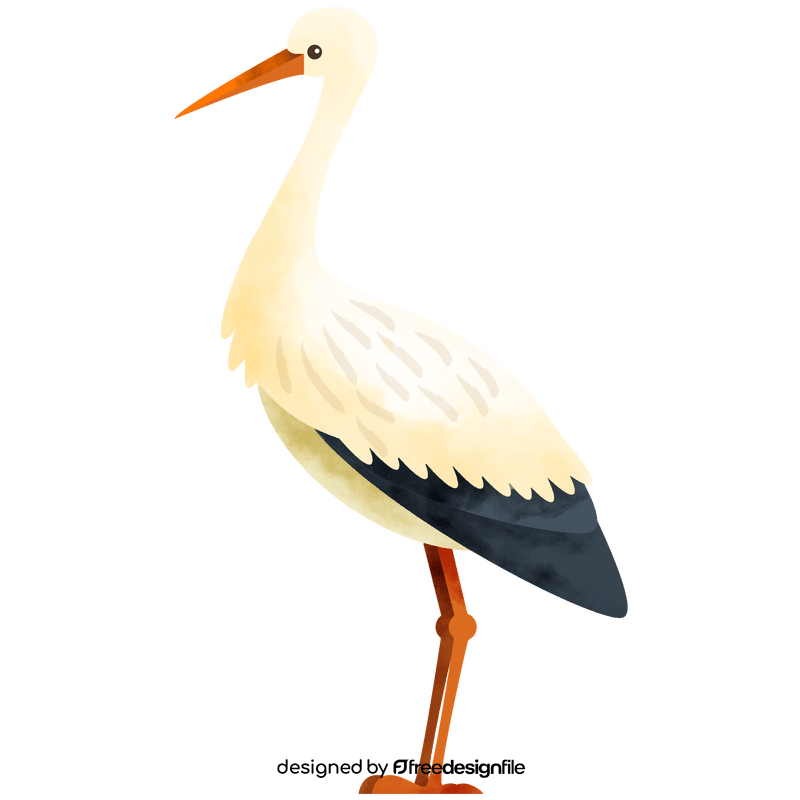 Stork clipart