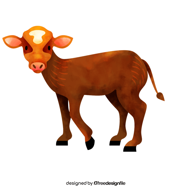 Calf clipart