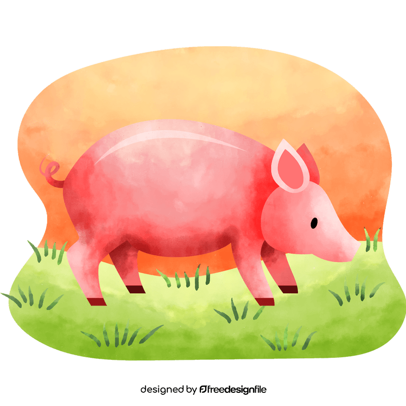 Pig vector