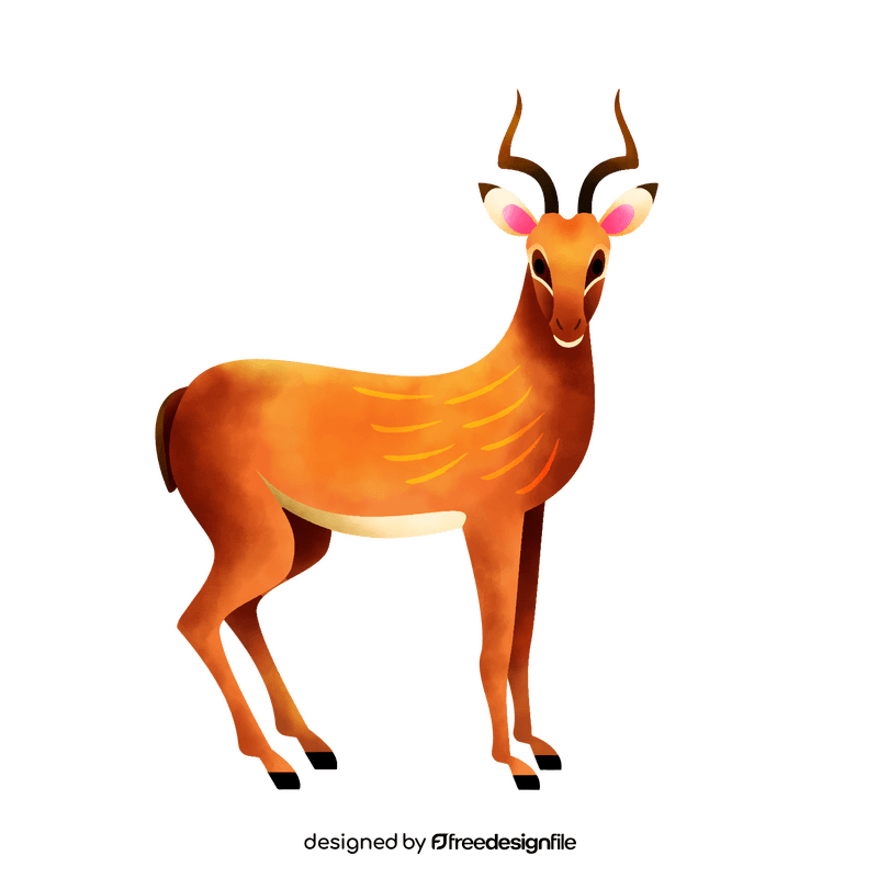 Gazelle clipart