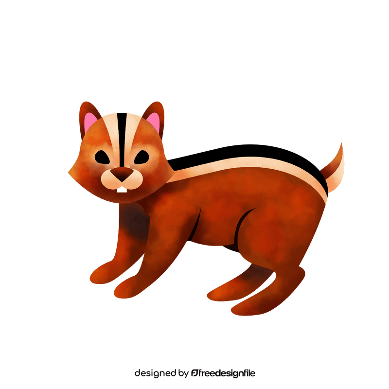 Chipmunk clipart