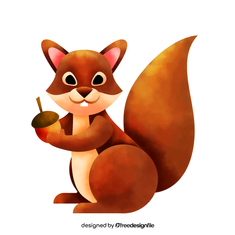 Squirrel clipart