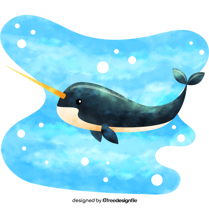 Narwhal vector