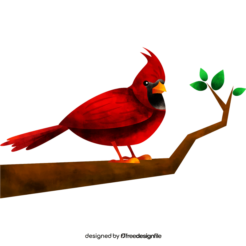 Cardinal bird clipart