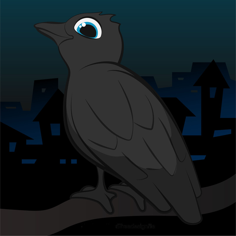 Crow vector