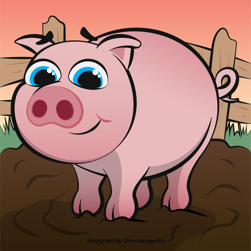 Pig vector