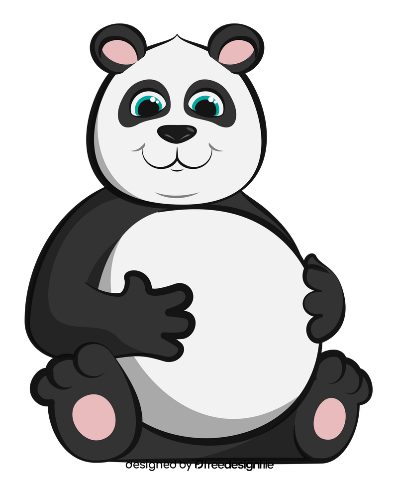 Panda clipart