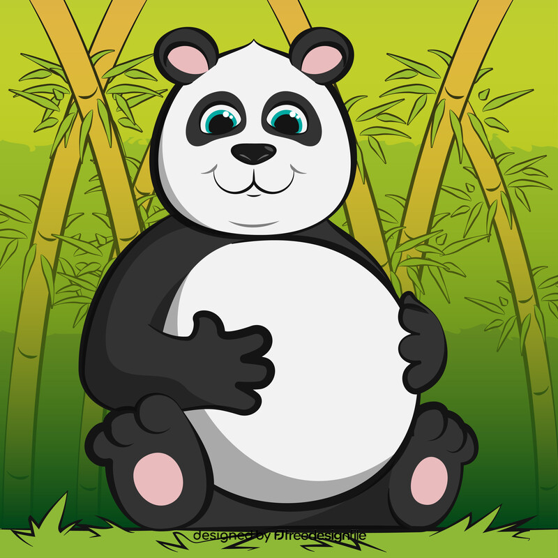 Panda vector