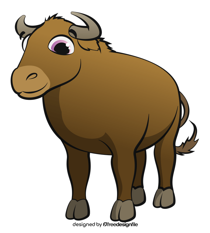 Bull cartoon clipart