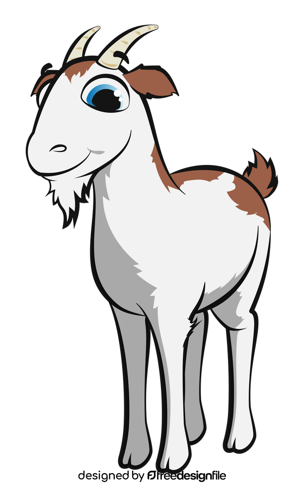 Goat cartoon clipart