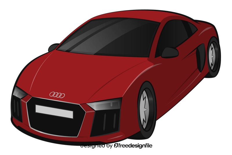 Audi R8 clipart