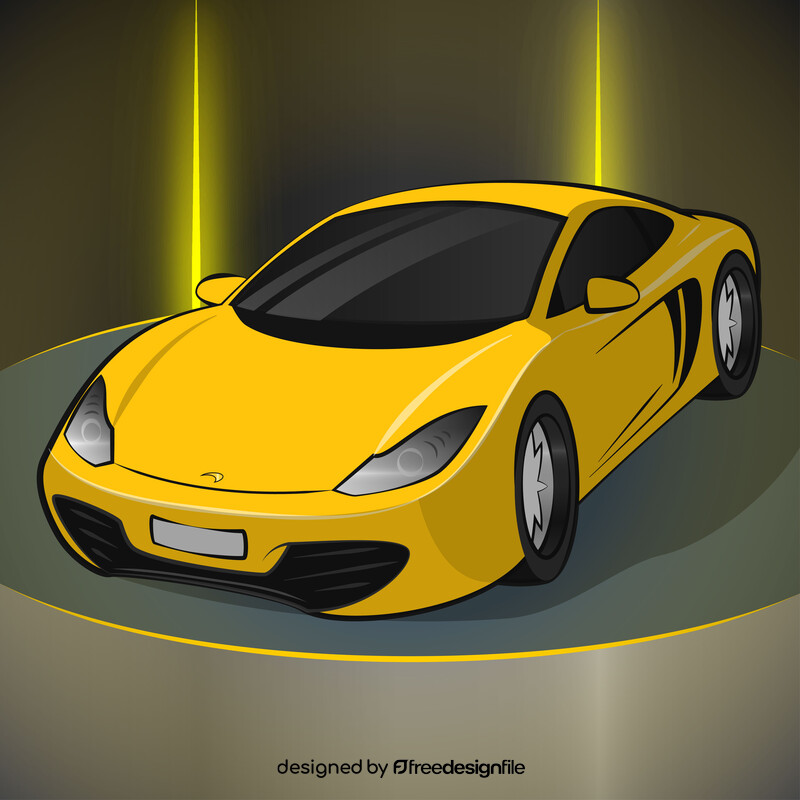 McLaren MP4 12C vector