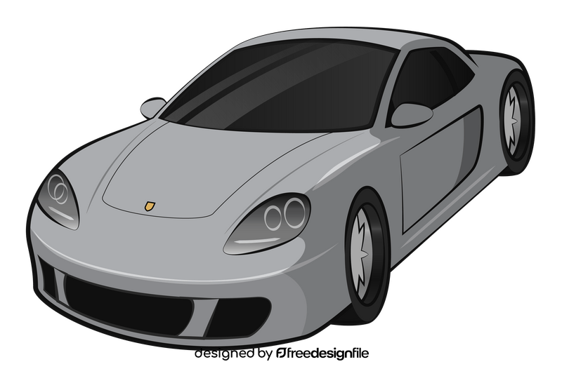 Porsche Carrera GT clipart