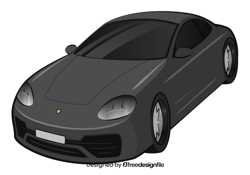 Porsche Panamera clipart