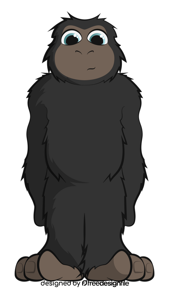 Bigfoot clipart